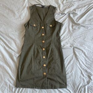 Vintage guess green mini dress 💚